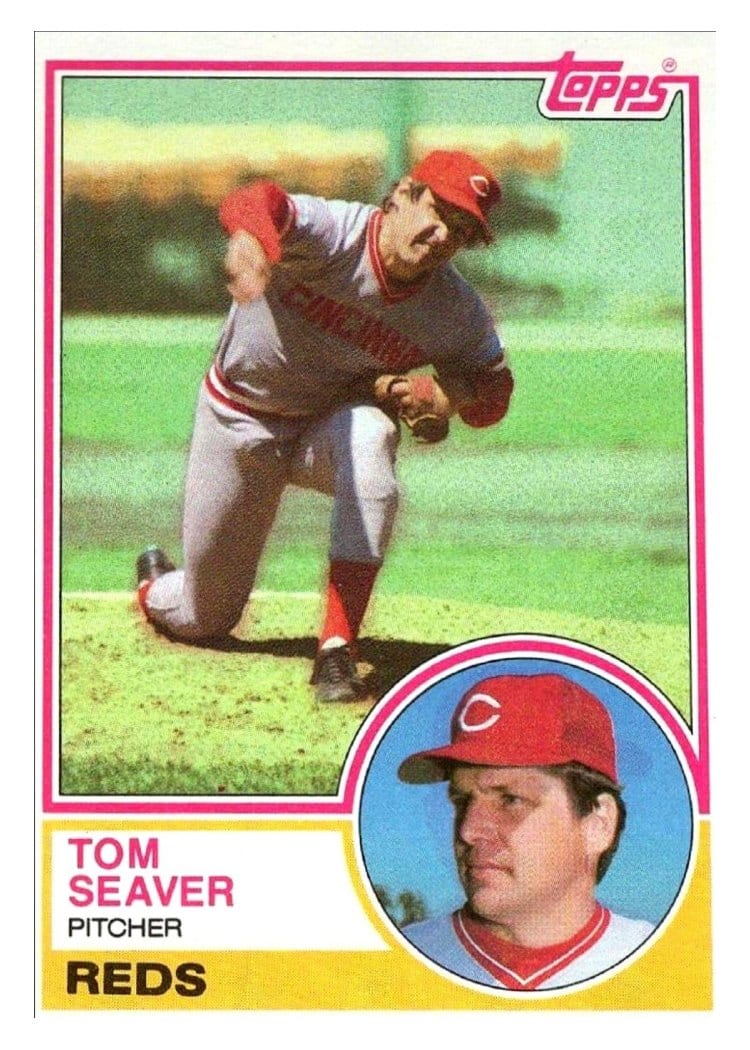 1983 Topps Tom Seaver #580 card