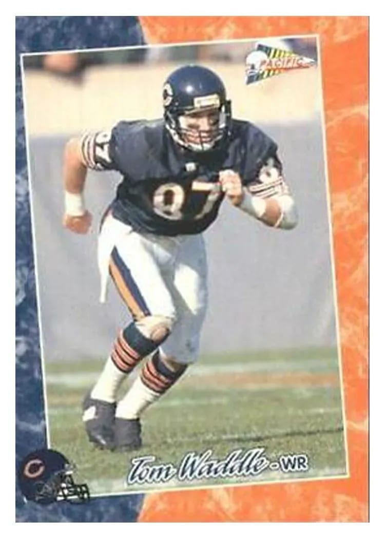 1993 Pacific Tom Waddle #133 card