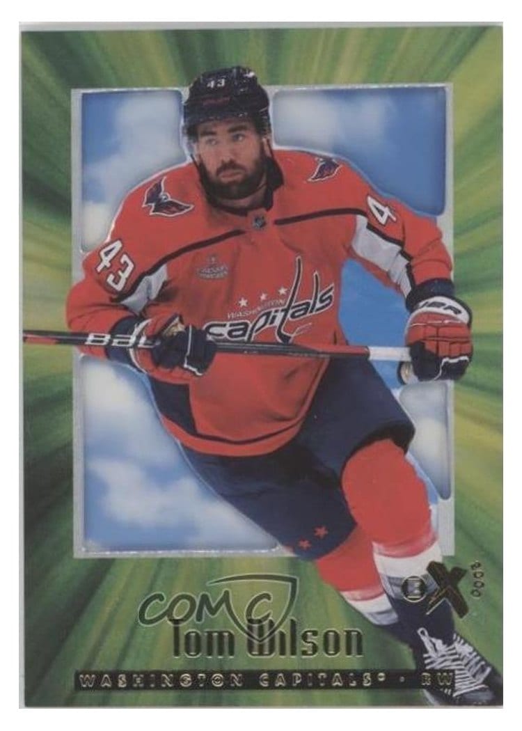 2023-24 SkyBox E-X 2000 Base Set Tom Wilson #5 card