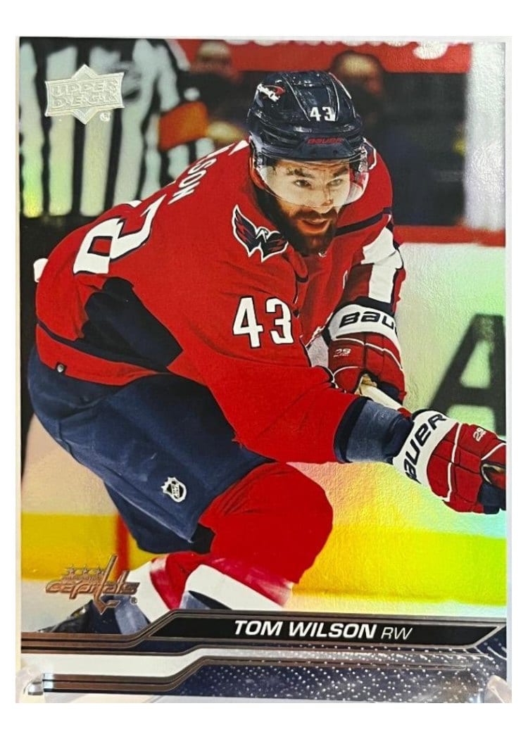 2023-24 Upper Deck Base Set Tom Wilson #187 card