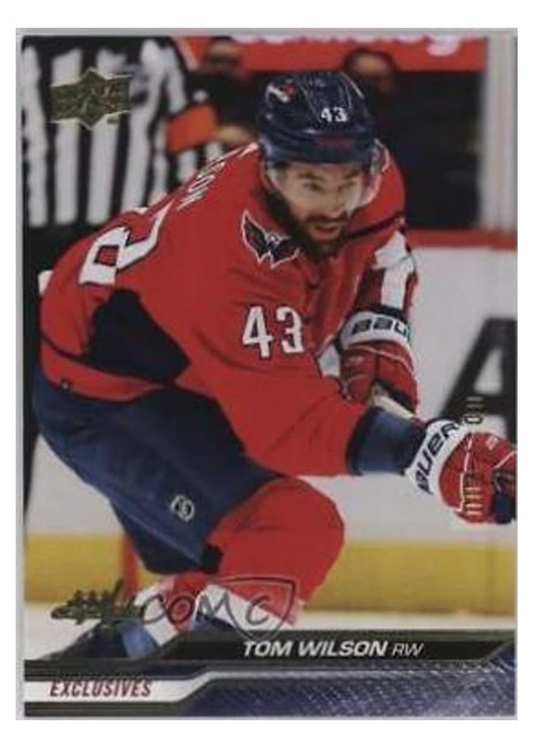 2023-24 Upper Deck Base Set Tom Wilson #187 card