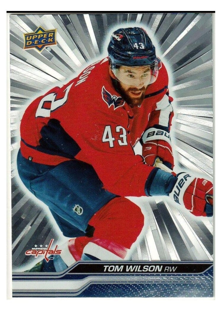 2023-24 Upper Deck Base Set Tom Wilson #187 card