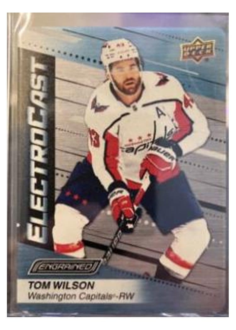 2023-24 Upper Deck Engrained ElectroCast Metal Tom Wilson #EC-48 card
