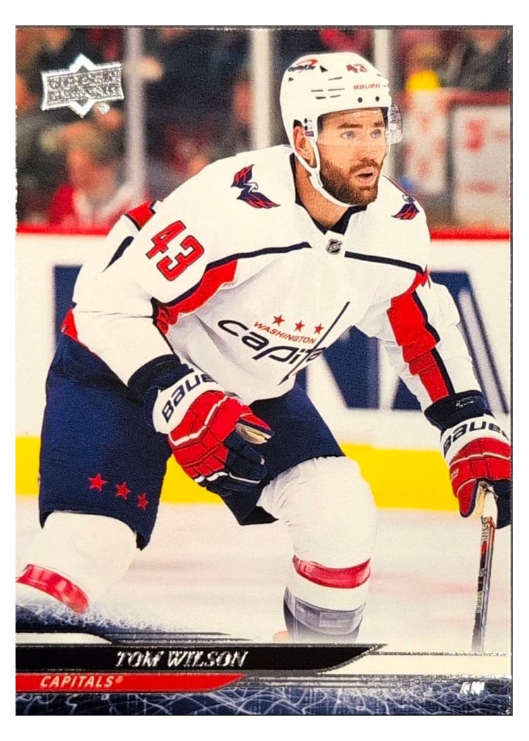 2024-25 Upper Deck Base Set Tom Wilson #439 card