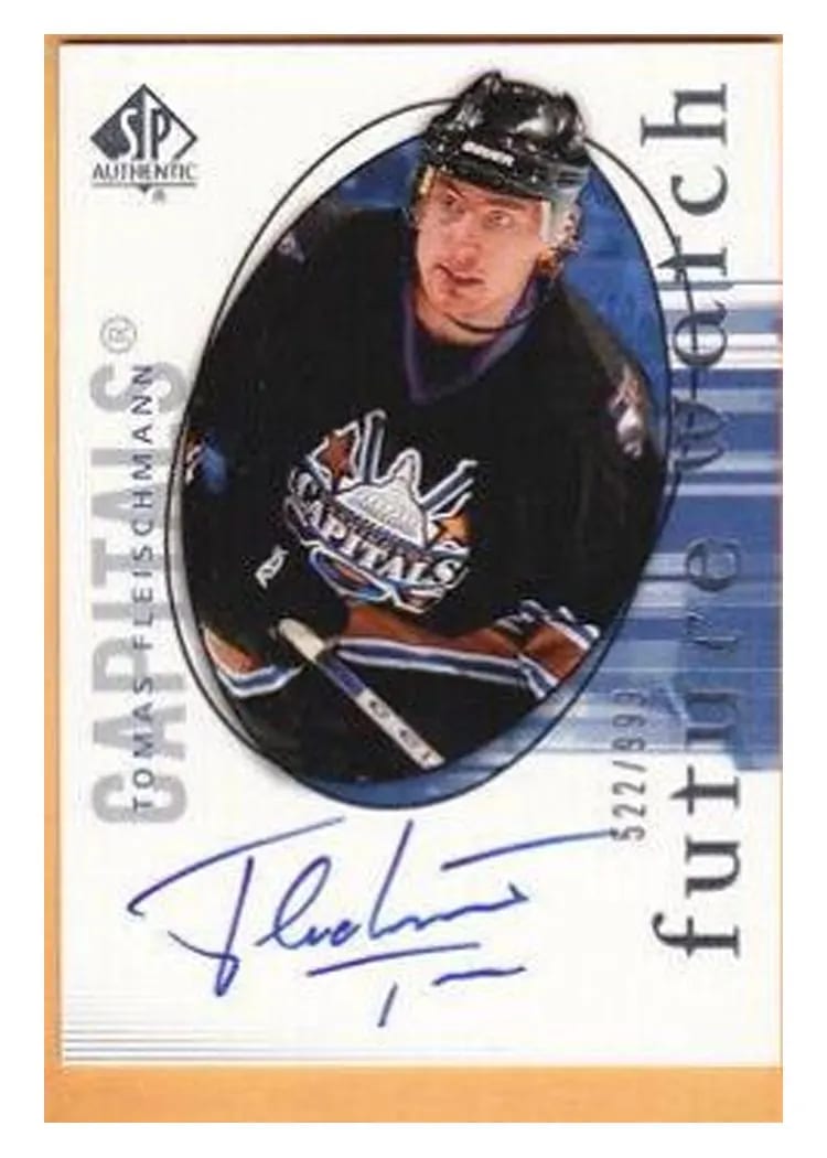 2005 SP Authentic Tomas Fleischmann #219 card
