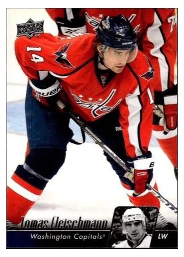 2010 Upper Deck TOMAS FLEISCHMANN #3 card