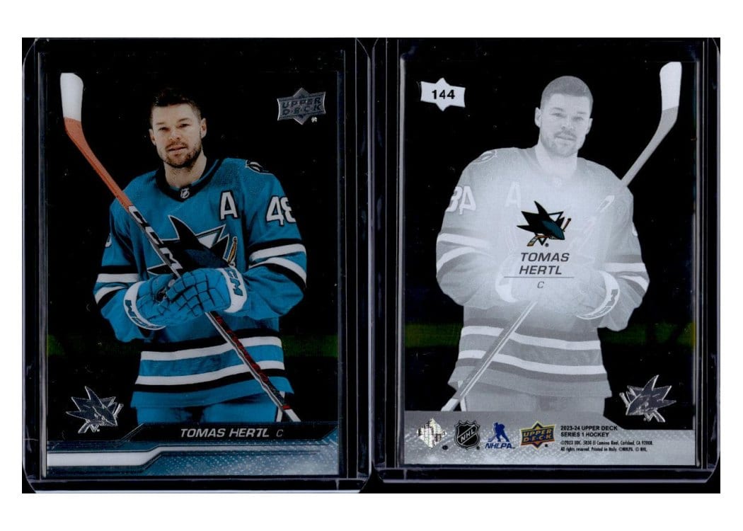 2023-24 Upper Deck Base Set Tomas Hertl #144 card