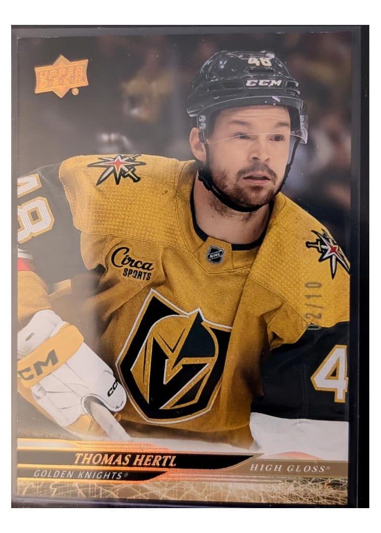 2024-25 Upper Deck Base Set Tomas Hertl High Gloss #435 card