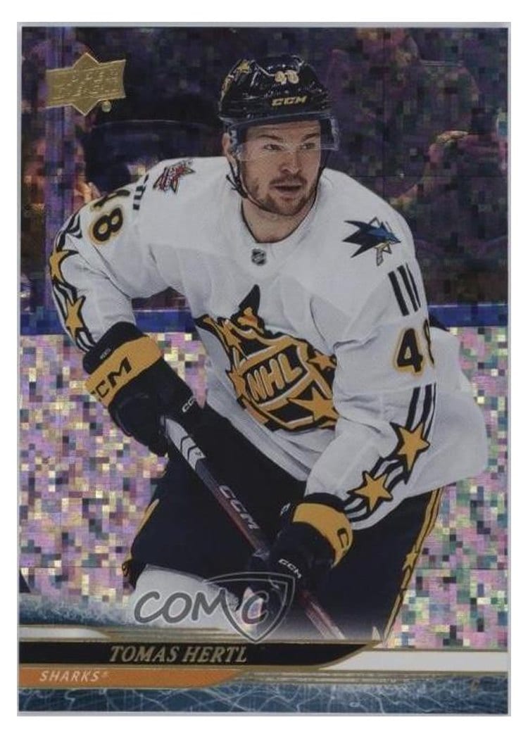 2024-25 Upper Deck Base Set Tomas Hertl #677 card