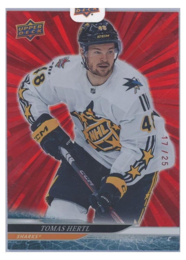 2024-25 Upper Deck Base Set Tomas Hertl #677 card