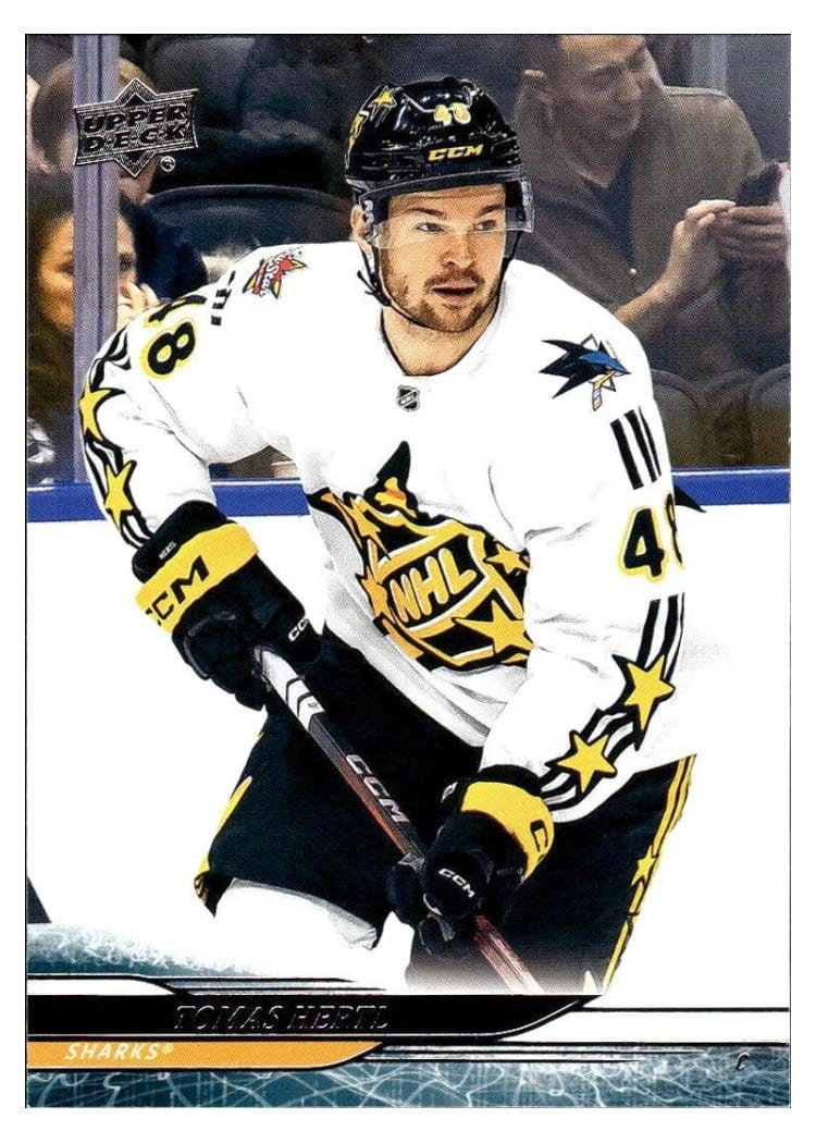 2024-25 Upper Deck Base Set Tomas Hertl #677 card