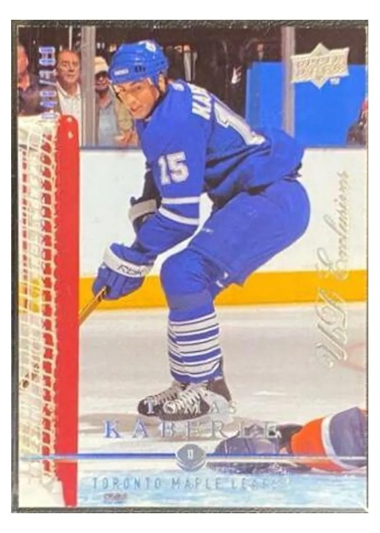 2008 Upper Deck Tomas Kaberle #18 card