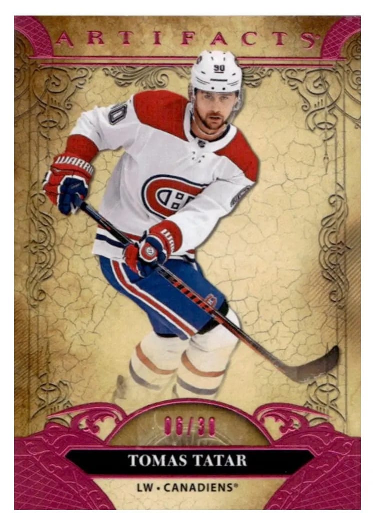 2020-21 Upper Deck Artifacts Base Set Tomas Tatar #2 card