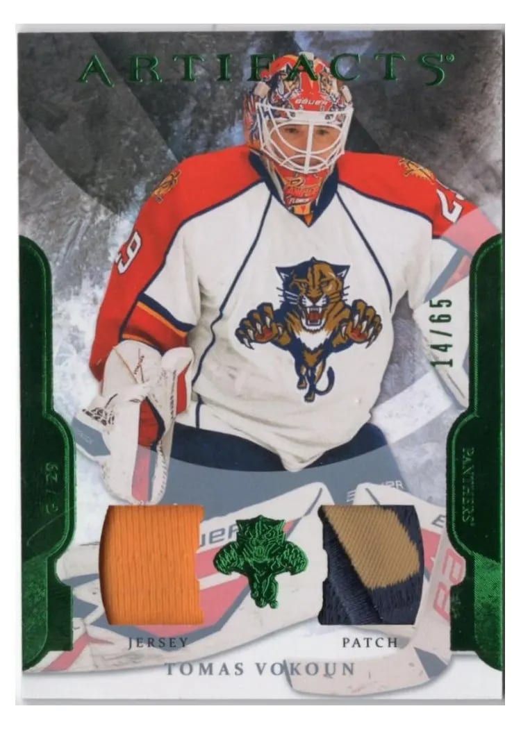 2011 Upper Deck Artifacts Tomas Vokoun #29 card