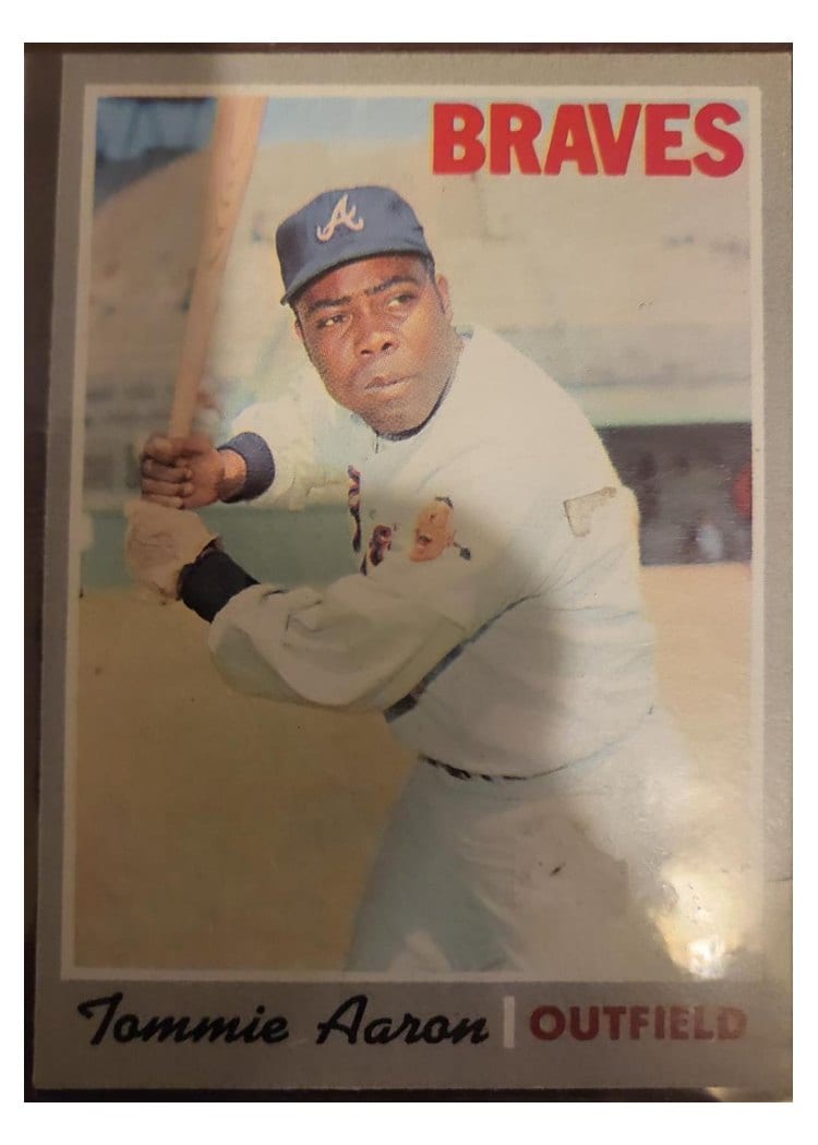 1970 Topps Tommie Aaron #278 card
