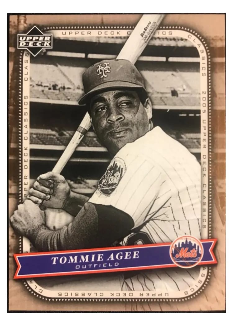 2005 Upper Deck Classics Tommie Agee #91 card
