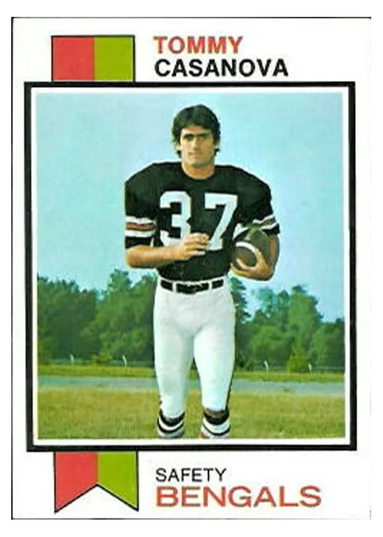 1973 Topps Tommy Casanova #198 card