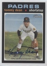 2020 Topps Heritage Real One Autographs Tommy Dean #ROA-TD card