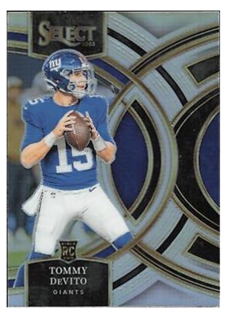 2023 Panini Select Base Set Tommy DeVito #102 card