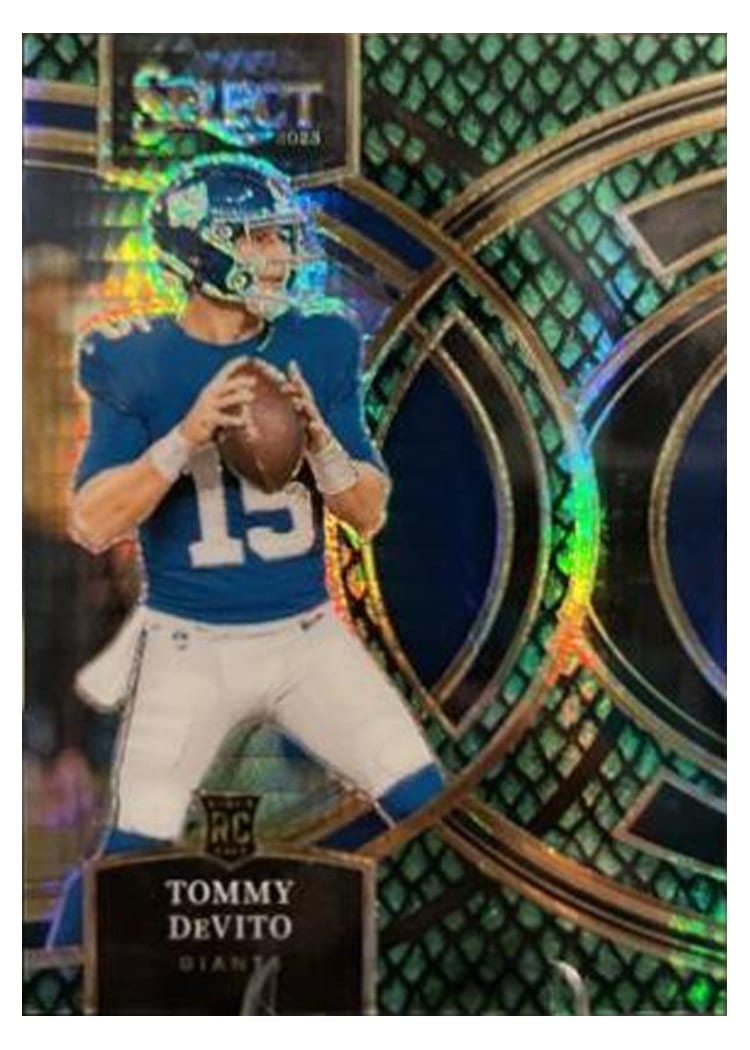 2023 Panini Select Base Set Tommy DeVito #102 card
