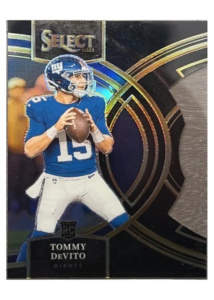 2023 Panini Select Base Set Tommy DeVito Black Prizm #102