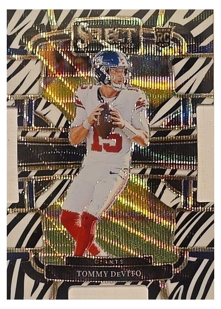 2023 Panini Select Base Set Tommy DeVito #73 card
