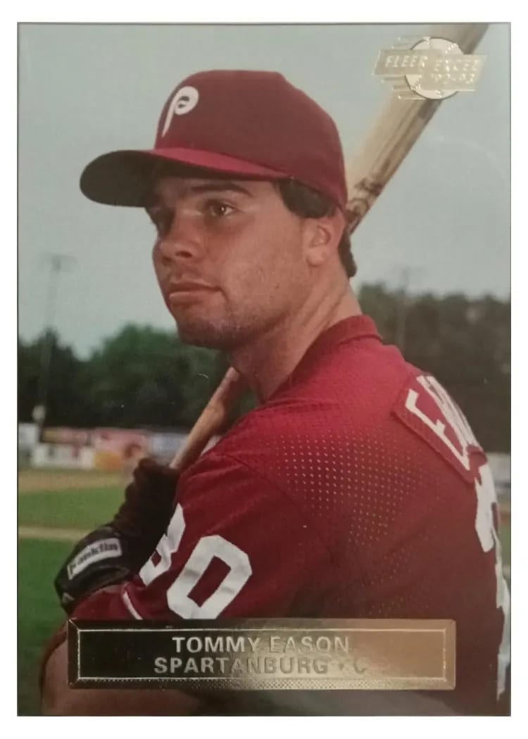 1992 Fleer Excel Tommy Eason #84 card
