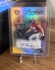 2024 Panini Prestige Xtra Points Signatures Premium Tommy Eichenberg #378 card