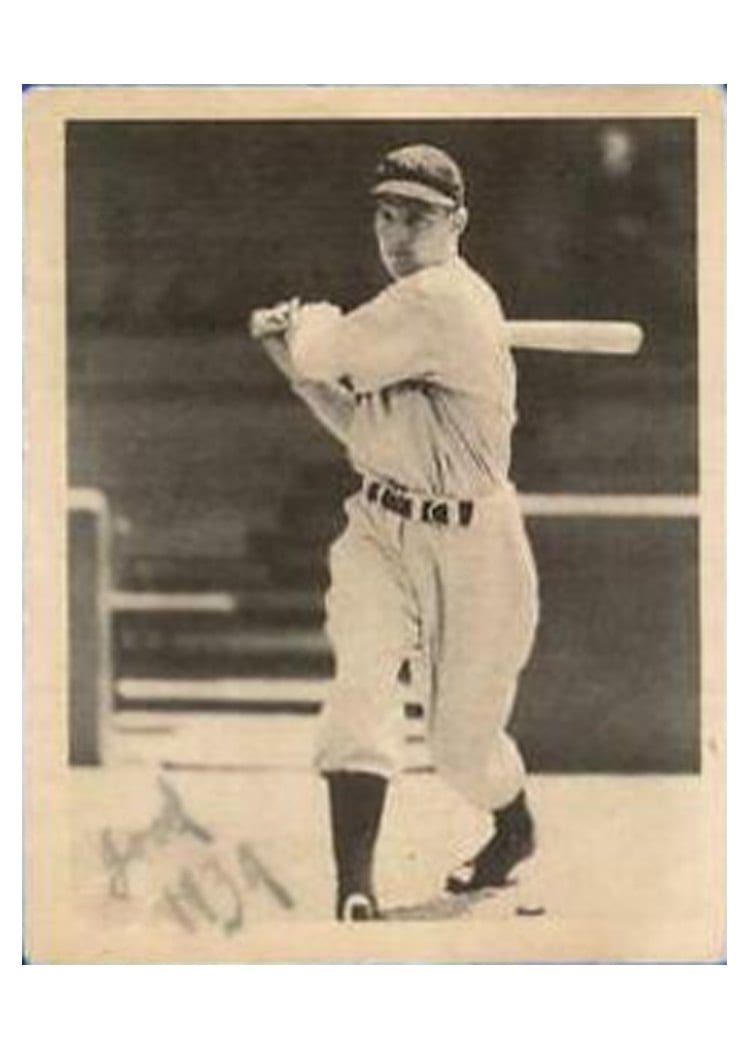 1939 Play Ball Tommy Henrich #52 card