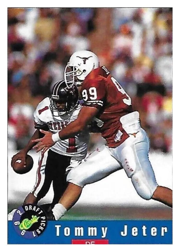 1992 Classic Draft Picks Tommy Jeter #75 card
