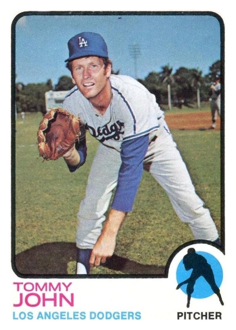 1973 Topps Tommy John #258 card