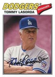 2018 Topps Archives Base Set Tommy Lasorda #168 card