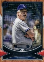 2018 Topps Tribute Base Set Tommy Lasorda #33 card