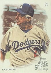 2019 Topps Allen & Ginter Base Set Tommy Lasorda #396 card