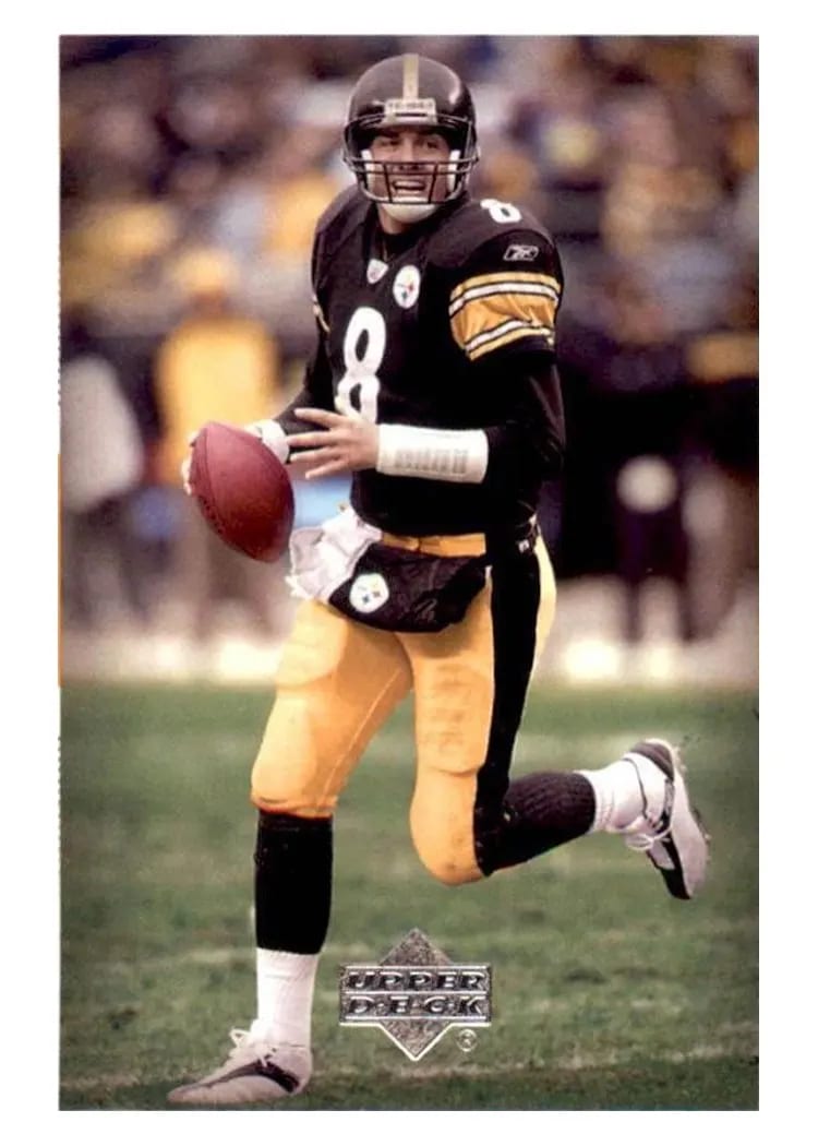 2003 Upper Deck Patch Collection Tommy Maddox #50 card