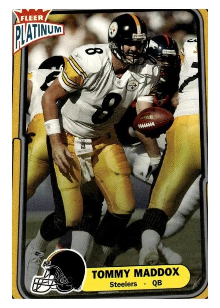2004 Fleer Platinum Tommy Maddox #63 card