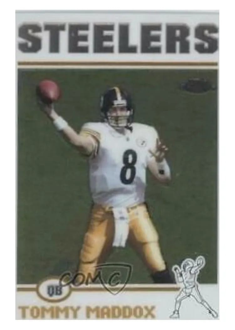 2004 Topps Chrome Tommy Maddox #15 card
