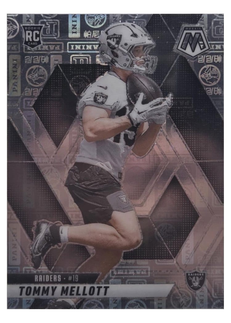 2025 Panini Mosaic Base Set Tommy Mellott #389 card