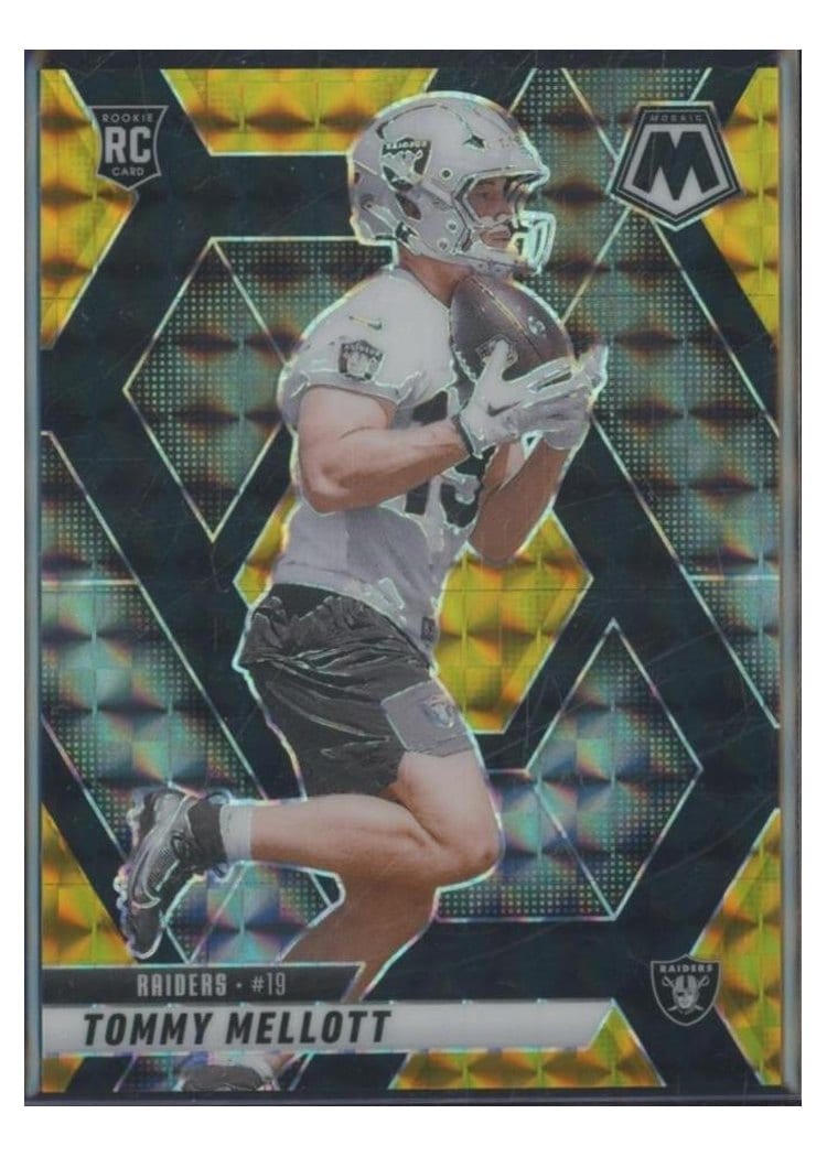 2025 Panini Mosaic Base Set Tommy Mellott #389 card