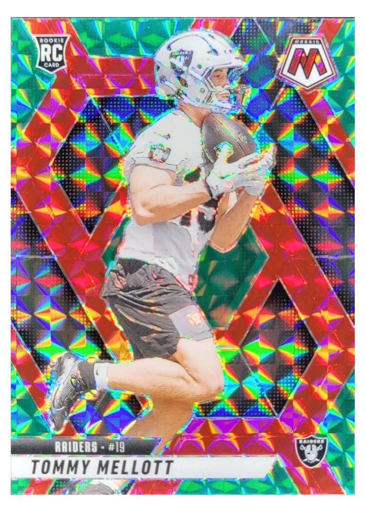 2025 Panini Mosaic Base Set Tommy Mellott #389 card