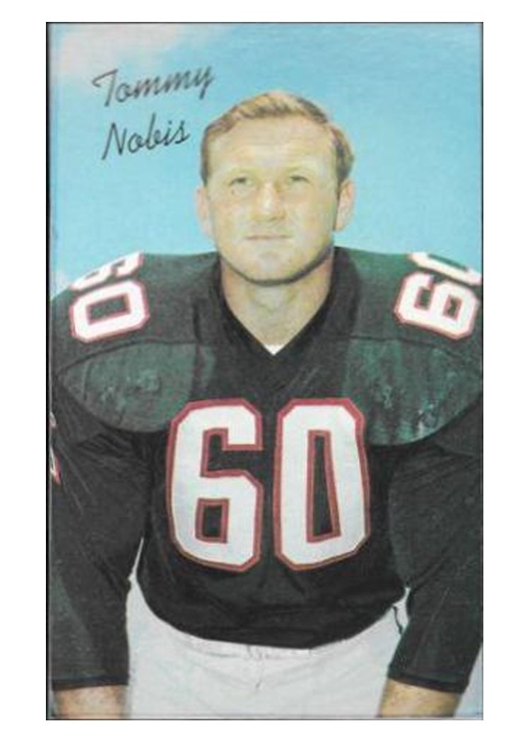1970 Topps Super Tommy Nobis card