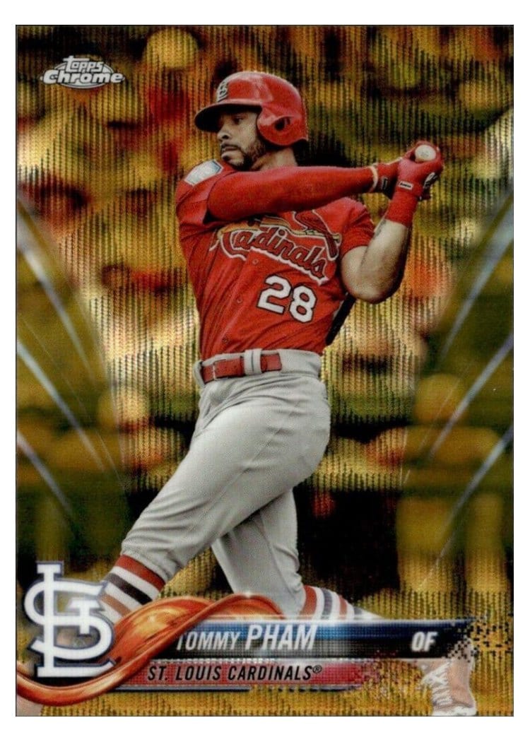 2018 Topps Chrome Base Set Tommy Pham #118 card