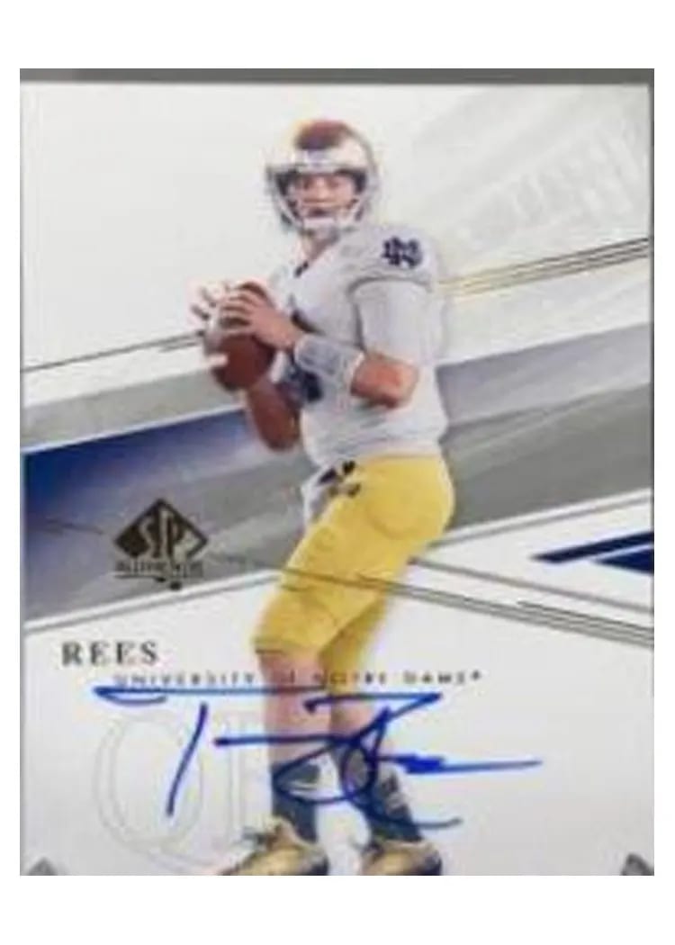 2014 SP Authentic Tommy Rees #35 card