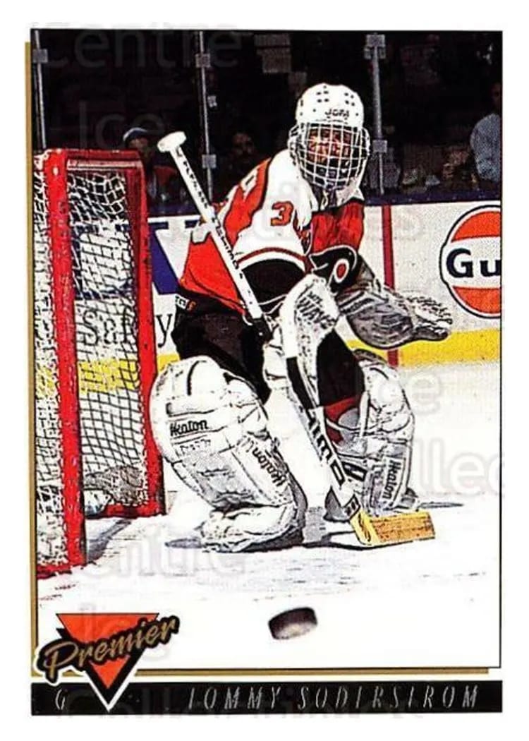 1993 Topps Premier Tommy Soderstrom #55 card
