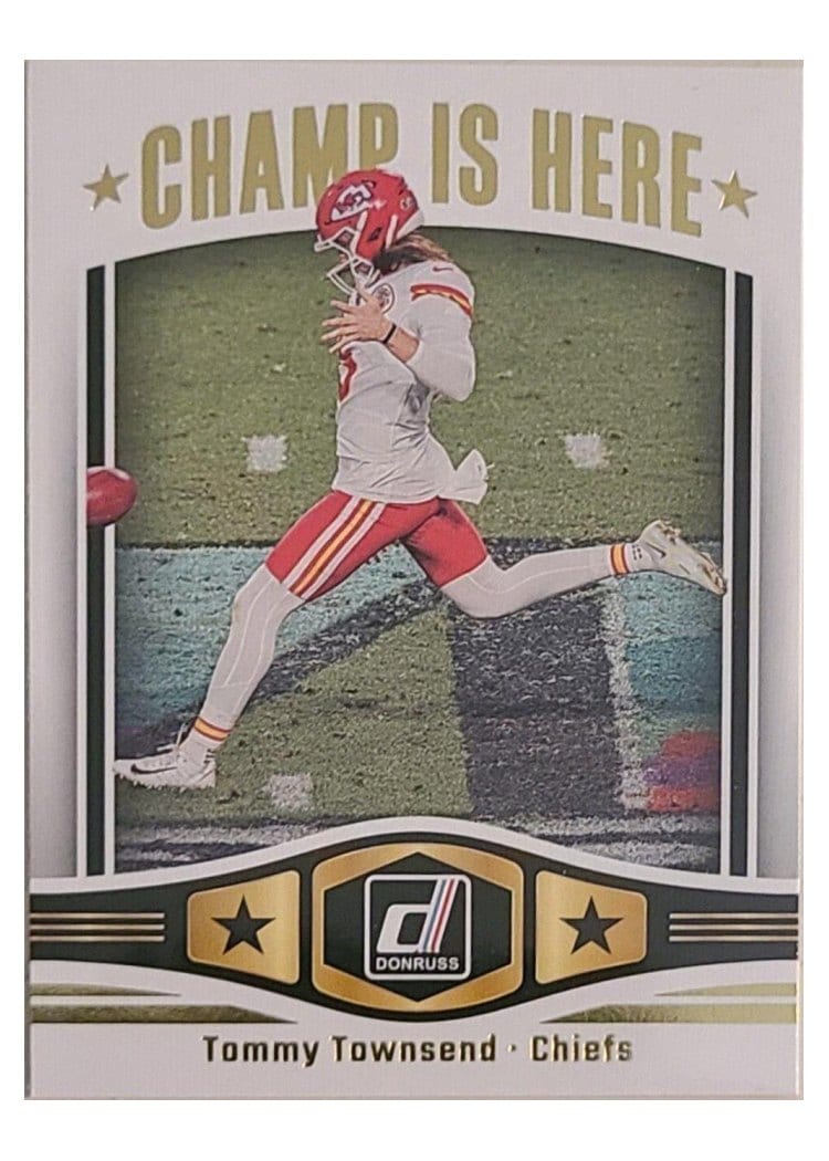 2023 Donruss Champ is Here Tommy Townsend #CIH-15 card