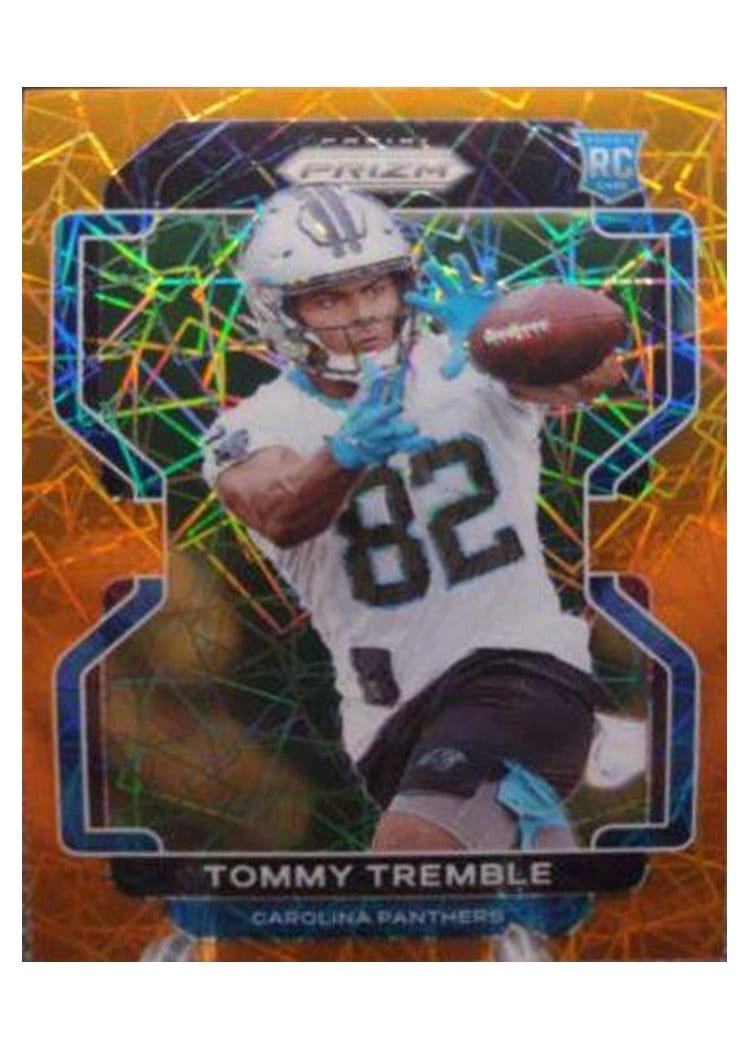 2021 Panini Prizm Base Set Tommy Tremble Orange Prizm #415 card