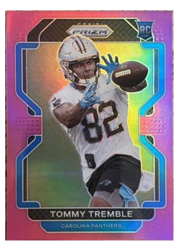 2021 Panini Prizm Base Set Tommy Tremble Pink Prizm #415 card