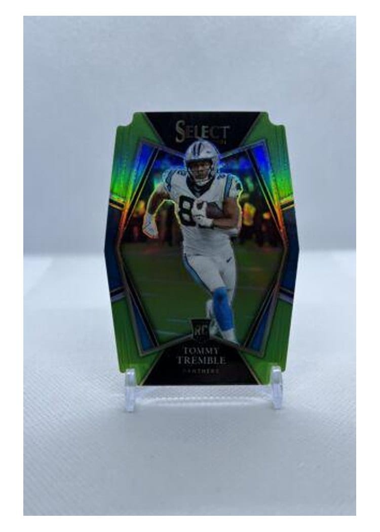 2021 Panini Select Base Set Tommy Tremble Neon Green Die Cut #193 card