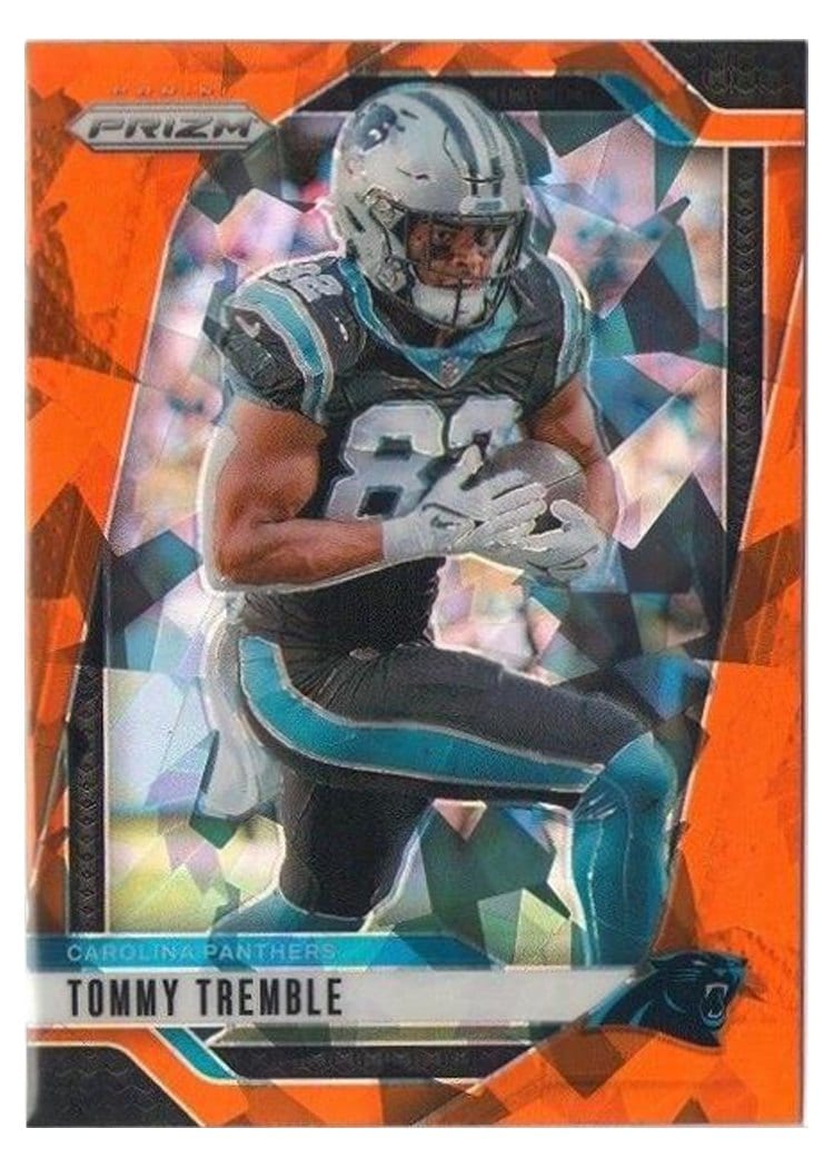 2024 Panini Prizm Base Set Tommy Tremble Orange Ice #40 card