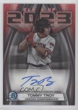 2023 Bowman Draft Class of 2023 Autographs Tommy Troy #23A-TT card